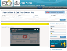 Tablet Screenshot of jobsnorka.gov.in